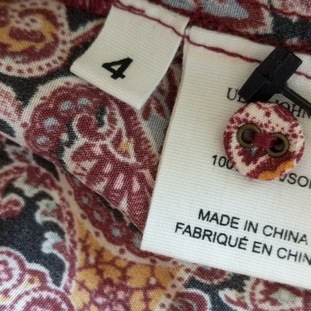 Ulla Johnson dress| Whimsical Silk Reema Dress Goldenrod Paisley | Size 4 - Picture 12 of 16